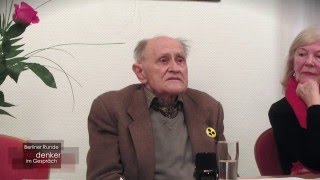 Berliner Runde  Februar 2016  Prof Dr Erich Buchholz und die Menschenrechte [upl. by Yrrot484]