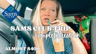 SAMS CLUBS HAUL  SHOP WITH ME GA PRICES [upl. by Ydnac739]