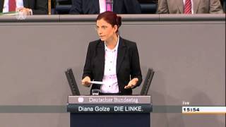 Diana Golze DIE LINKE Keine Verbesserung  Regierung lobt sich [upl. by Madancy]