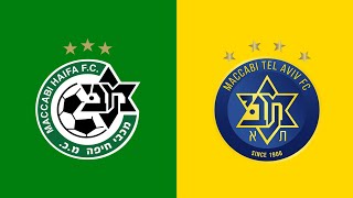 Maccabi Haifa  Maccabi Tel Aviv  Ligat Haal 20232024  eFootball PES [upl. by Kresic]