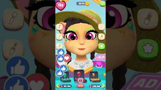 MyTalkingAngela2 top shorts walkthrough kids shortsvideo babyshorts digitalart cosplay [upl. by Ddej]