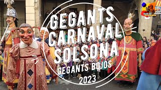 Gigantes de Solsona 2024  Ballets dels Gegants del Carnaval [upl. by Lletnohs]