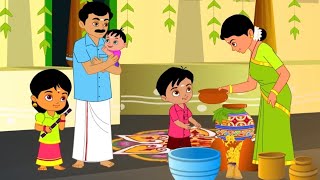 குழந்தைகளுக்கான பொங்கல் பாடல்கள்  Pongal Songs for Kids  MagicBox Animation [upl. by Aelsel]