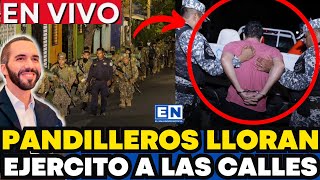 BUKELE Ordena CERCO MILITAR en San Salvador los PANDILLEROS LLORAN Nadie en EL SALVADOR lo esperaba [upl. by Ahsieuqal]