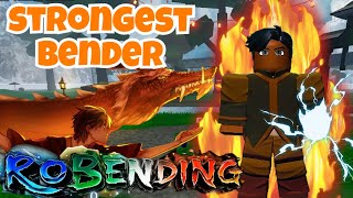 I TRAINED TO BECOME THE STRONGEST IN THIS NEW ANIME GAME RoBending P1 [upl. by Sixela]