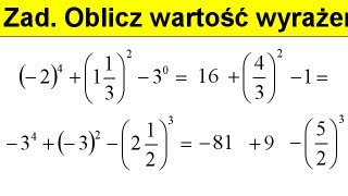 Proste działania na potęgach  Zadanie  Matfiz24pl [upl. by Ibloc183]