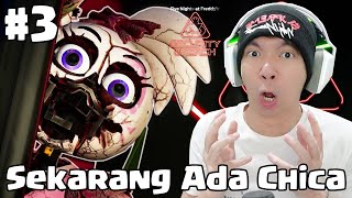 Sekarang Dikejar Chica  Five Nights at Freddys Security Breach  FNAF  DLC Ruin Indonesia 3 [upl. by Reinaldos]