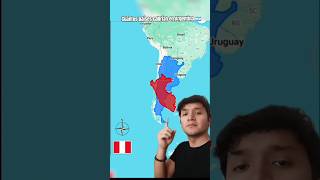 Cuántos países cabrían en Argentina mapa argentina geografia banderas peru colombia flag [upl. by Onibla153]