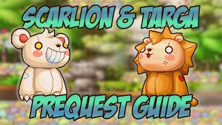 Maplestory Scarlion amp Targa Prequest Guide [upl. by Anahsirk]