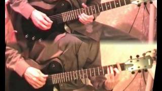 Chopin Op9 No2 on two electric guitar AES720 in Overloud TH1 [upl. by Corsetti]