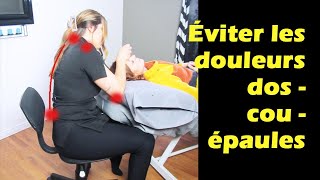 Travailler sans douleur pour la technique en extensions de cils [upl. by Anahsek]