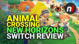 Animal Crossing New Horizons Nintendo Switch Review  Is It Worth It [upl. by Aihsenet]