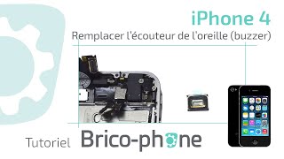 Tuto iPhone 4  changer lécouteur de loreille buzzer [upl. by Frederico149]