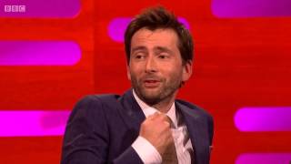 David Tennant clip on Graham Norton Show 16 Jan 2015 part four [upl. by Adnah]