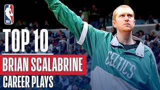 Brian Scalabrines Top 10 Plays of His Career [upl. by Osnohpla]