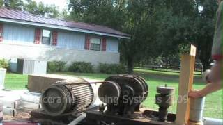 Federal Signal Thunderbolt siren roots blower demo [upl. by Ityak238]