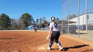 2025 Kaylee Stewart Softball Skills Video [upl. by Nirek423]