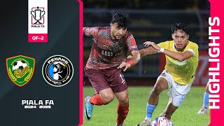 Kedah Darul Aman FC 00 Penang FC  Highlights Piala FA 20242025  FA QF2 [upl. by Madson232]