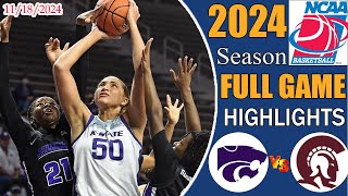 Kansas State vs Little Rock  FULL GAME Highlights  College Womens Basketball 2024  Ncaa today [upl. by Dlanod]