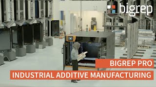 BigRep PRO  An Industrial 3D Printer for Professional Production [upl. by Ahtnammas]