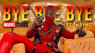 Marvel  Bye Bye Bye ft ​⁠OfficialNSYNC From Deadpool amp Wolverine [upl. by Anneg]