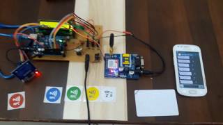 RFID Access Control With SMS Notification Using Arduino UNO [upl. by Adnohryt]