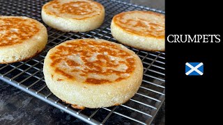 Traditional Homemade British savoury crumpet recipe  Breakfast Crumpets [upl. by Magill]