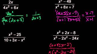 Simplifying Rational Expressions [upl. by Walt]