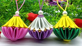 Low Budget Christmas Decor  Christmas Ball Ornaments Making at Home  Decorate With Me Dollar Tree [upl. by Notniv]