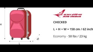 Air India New Baggage Rule  airindia baggage airport [upl. by Antonia]