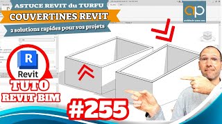 COUVERTINE REVIT  2 astuces simple pour réaliser chez vous tout types de couvertines 3D [upl. by Karola]