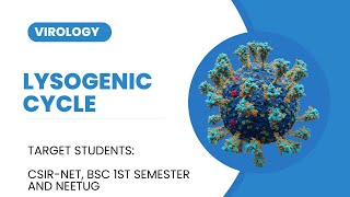 Lysogenic cycle  Lysogenic conversion  Virology L5 [upl. by Iloj635]