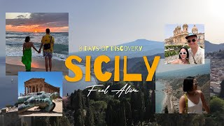 8 days in Sicily vlog 🇮🇹  Must visit Taormina Cefalu Agrigento Visit Italy every year in summer [upl. by Wake527]