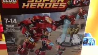 Lego Marvel Super Heroes Avengers 76031 The Hulk Buster Smash [upl. by Bishop]