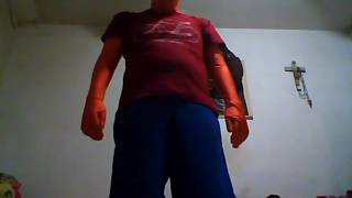 Orange Man Clothes Challenge with Morphsuit [upl. by Earla993]