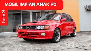 MOBIL LANGKA STARLET GT TURBO  USED CAR REVIEW [upl. by Nedia418]