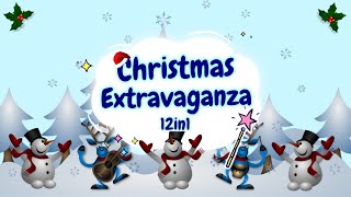 Sleep Meditations for Kids  CHRISTMAS EXTRAVAGANZA 12in1  Sleep Stories for Children [upl. by Enitsirhk]