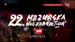 22 Mazurska Noc Kabaretowa w TV Puls [upl. by Niu]