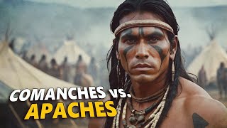 The Terrible War of the Comanches vs Apaches [upl. by Eidnim972]