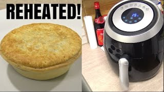 How To Reheat Frozen Meat Pie in an Air Fryer [upl. by Ynos39]