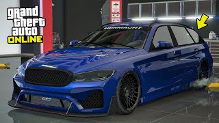 Ubermacht Rhinehart BMW M5 Touring  GTA 5 Online DLC Vehicle Customization [upl. by Assirram]