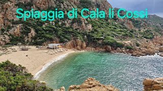 Spiaggia di Cala li Cossi [upl. by Tterrej]