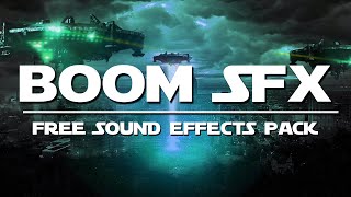 20 Boom Sound Effects Free  Trailer SFX Pack vol2 Cinematic Booms  Boom Sound No Copyright [upl. by Berner]