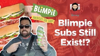 Blimpie Subs Review  Did Anyone Know These Still Exist [upl. by Knoll634]