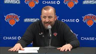 Tom Thibodeau Post Game Interview  New York Knicks vs Chicago Bulls [upl. by Septima877]