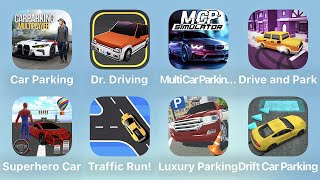 Car Parking Dr Driving Multi Car Parking Drive and Park and More Car Games iPad Gameplay [upl. by Eeliah]