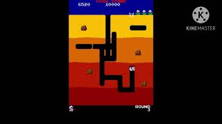 PacMan dig dug Pacland gameplay￼ [upl. by Sug677]