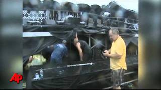 Raw Video Stage Collapse at Ottawa Bluesfest [upl. by Albion]