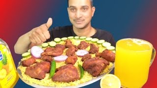 ASMR MUKBANG EATING SPICY CHICKEN FAR WITH BIRYANI RICE EATING CHALLENGE VIDEOS [upl. by Irianat191]