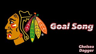 Chicago Blackhawks Goal Horn and Song Chelsea Dagger [upl. by Lexerd724]